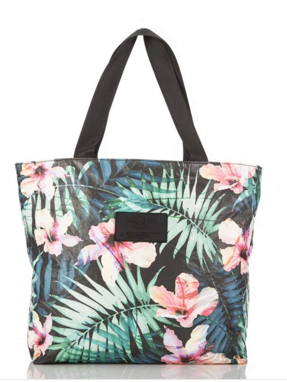 ALOHA Day Tripper Tote - Hibiscus Palm